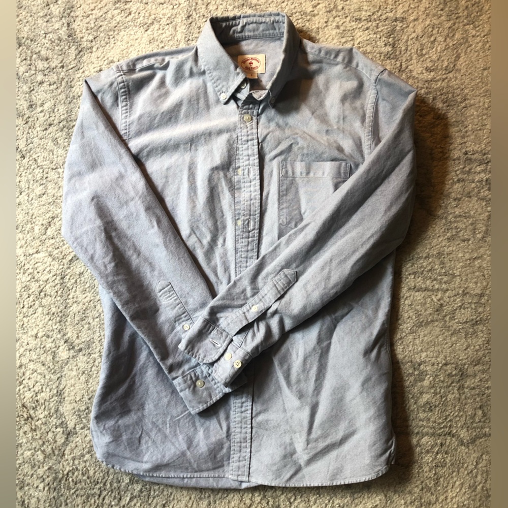 Brooks Brothers Red Fleece button Down Oxford Shirt - Small